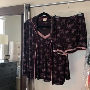 Soma 3 piece set pajamas size S